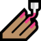 Nail Polish - Medium emoji on Microsoft